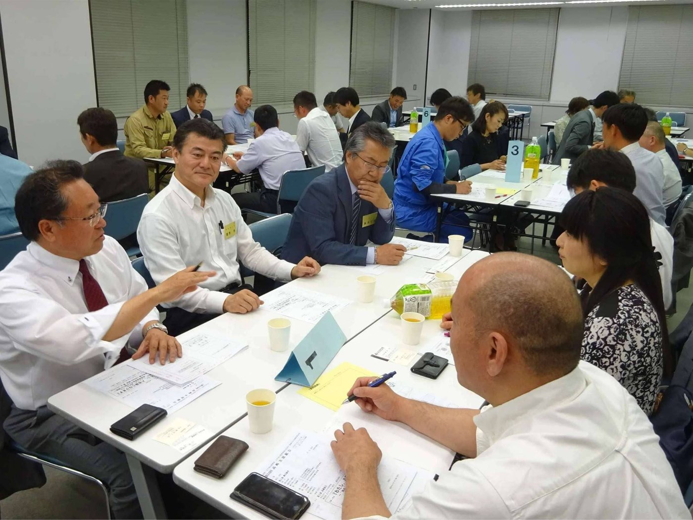 グループ討論の会場